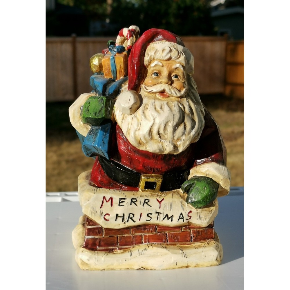 Decorative St Nicholas Square Santa Claus Christmas Figurine